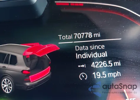 2020 BMW X7 xDrive40I z USA, uszkodzony, nr VIN 5UXCW2C09L9A01443